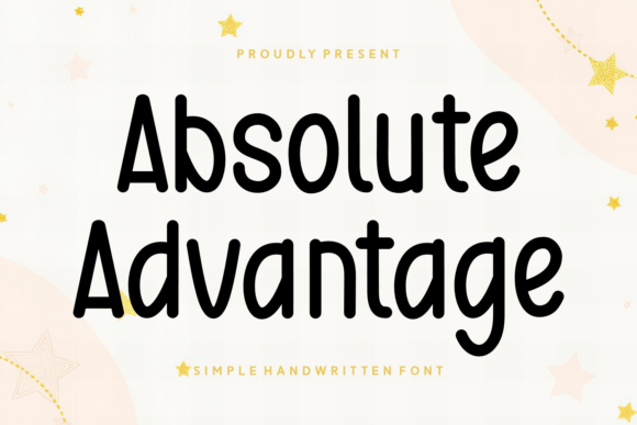Absolute Advantage: A Handwritten Font That Feels Like Home