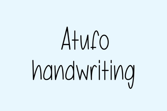 Atufo: A Handwritten Font That Feels Like a Campaign Secret Weapon