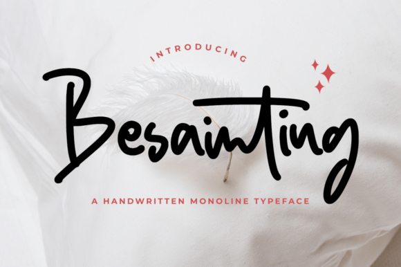 Besainting: A Bold, Elegant Script Font for Real Small Businesses