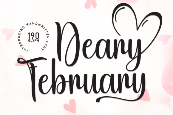 Deary February: A Delicate Handwritten Font for Editorial Charm