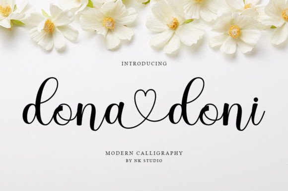 Dona Doni: A Modern Script Font That Earns Its Place in Real Campaigns