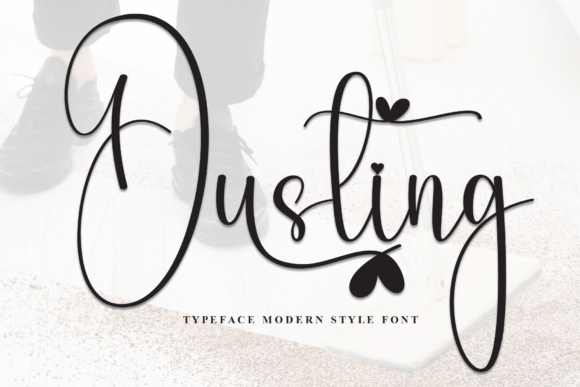 Dusting: A Romantic Script Font That Makes Love Notes & Launches Shine