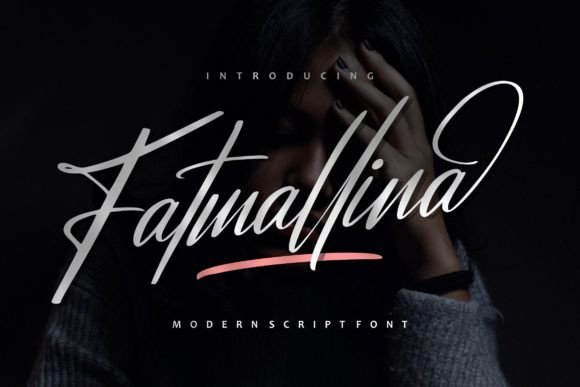 Fatmallina: A Modern Script Font for Thoughtful Editorial Design