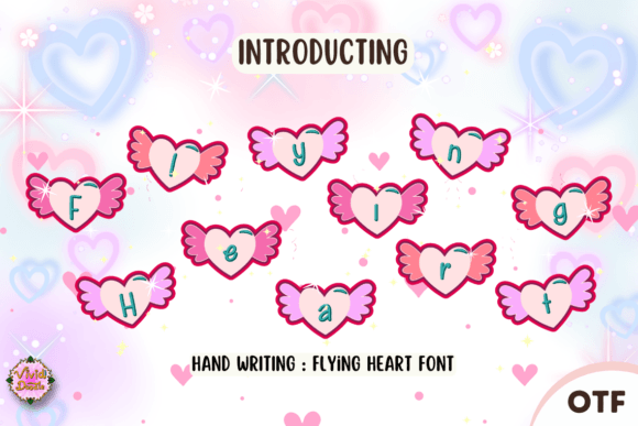 Flyingheart: A Festive Script Font That Feels Like Hand-Drawn Joy