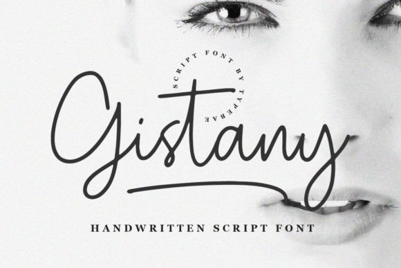 Gistany Font: Elegant Script for Real Business Branding