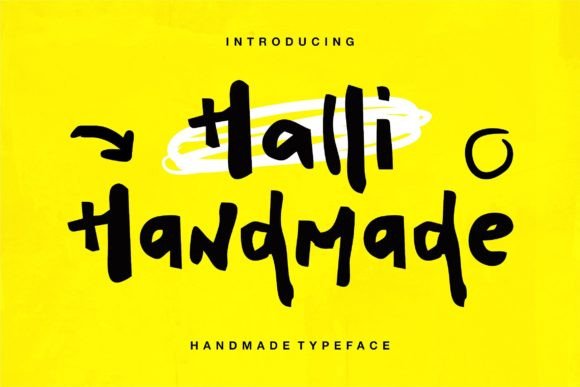 Halli Handmade: A Playful Script Font for Editorial Charm