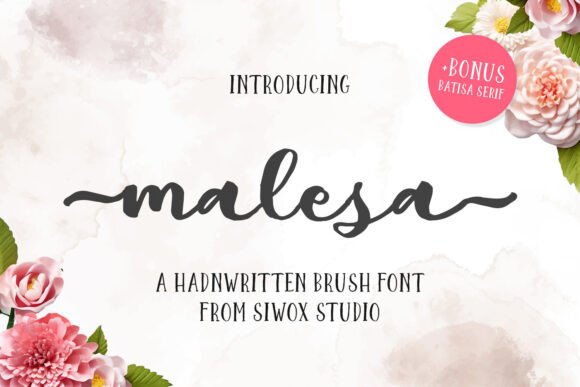 Malesa Brush: A Handwritten Font That Elevates Real Small Business Branding