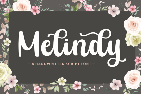 Melindy: A Handwritten Script Font That Elevates Campaign Visuals