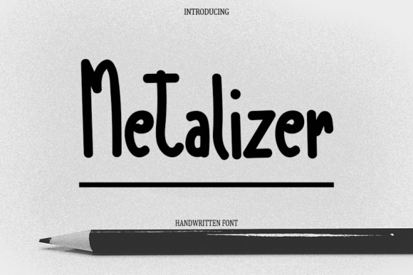 Metalizer: A Handwritten Font That Makes Your Brand Feel Human
