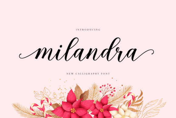 Milandra: A Sweet, Playful Script Font for Handmade Creators