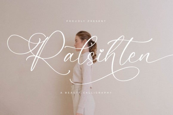 Ralsihten: A Modern Script Typeface for Thoughtful Editorial Design