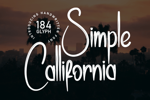 Simple Callifornia: A Delicate Handwritten Font for Crafters & Sellers