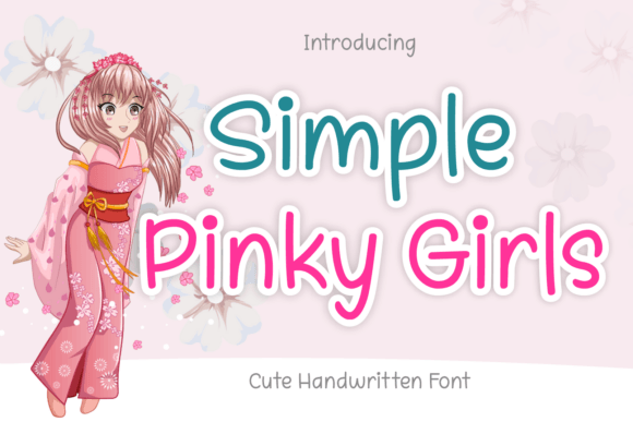 Simple Pinky Girls: A Playful Handwritten Font for Digital Branding