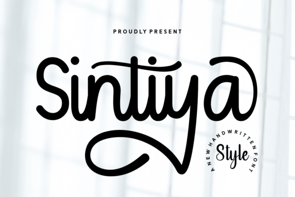 Sintiya: A Handwritten Font with Editorial Warmth
