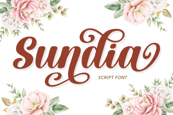Sundia: A Romantic Script Font for Handmade Labels & Invitations