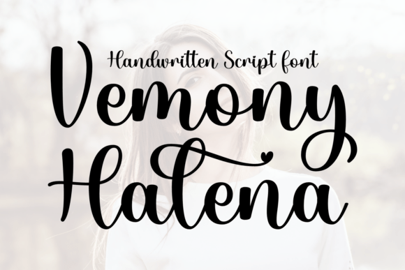 Vemony Halena: A Handwritten Script Font That Feels Like a Signature