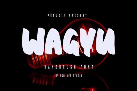 Wagyu Font: A Confident, Urban Handwritten Typeface for Small Businesses