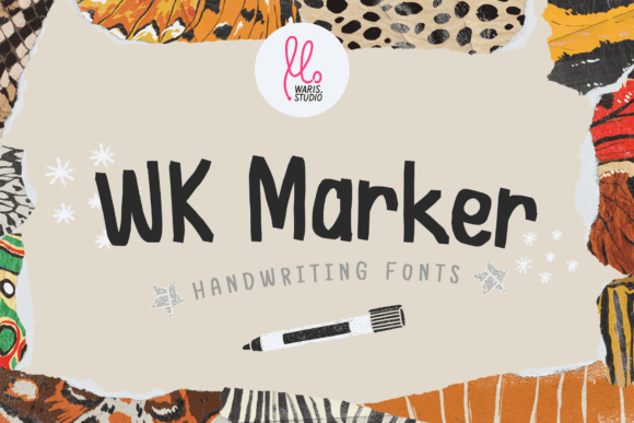 Wk Marker: A Handwritten Font That Builds Trust for Small Businesses