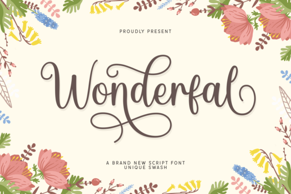 Wonderfal: A Graceful Script Font for Scroll-Stopping Brand Content